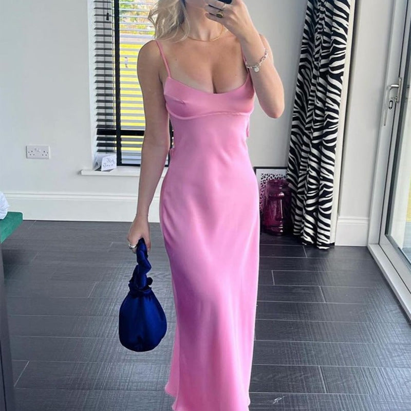 Long Elegant Sleeveless dress - Nemya