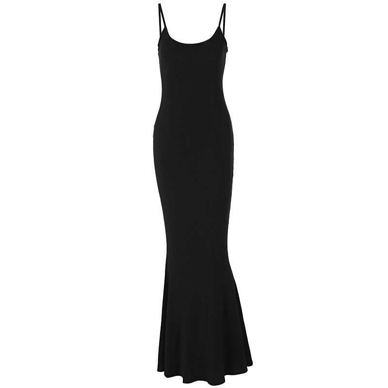 “Valencia” Spaghetti Strap Bodycon Maxi — Sultry Elegance, Endless Nights - Nemya