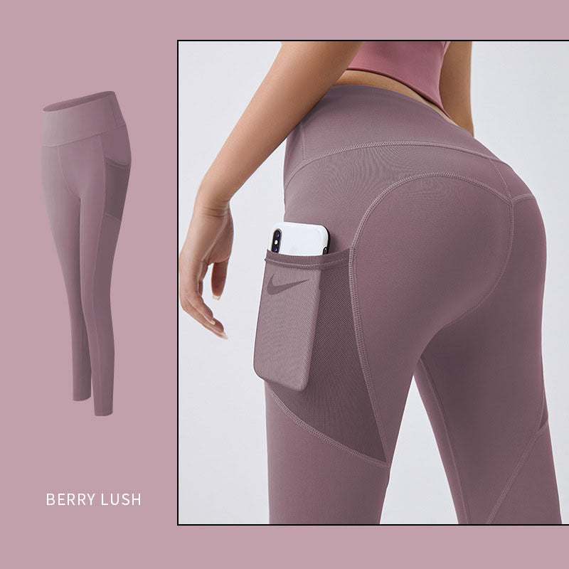Yoga Pants With Pocket - Nemya