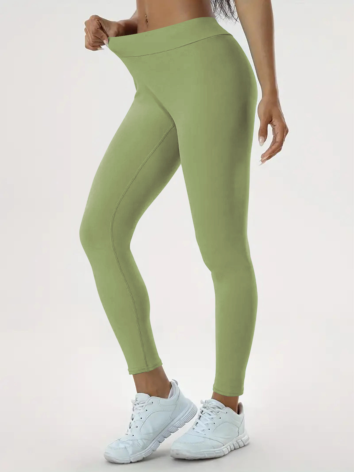 Yoga Pants High Waist Lift High Elastic Tight Fitness Trousers - Nemya