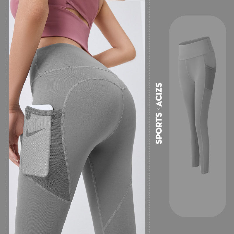 Yoga Pants With Pocket - Nemya